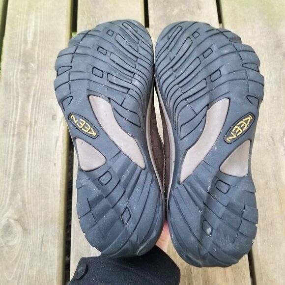 Keen Presidio Brown Leather Cascade/Shitake Casual Lace Up Shoes Woman's 9.5 - Picture 6 of 7